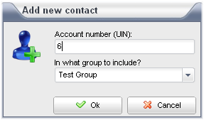 MyChat add contant 2