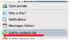 MyChat add contact 3
