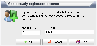 MyChat add user