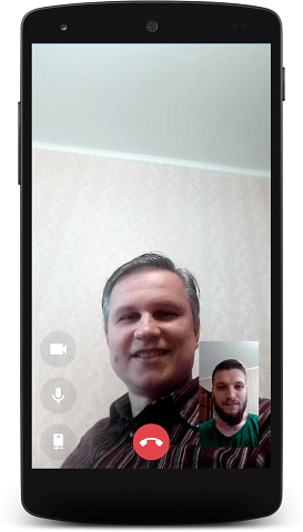 Video call in MyChat for Android