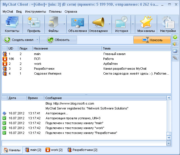 Конференции MyChat