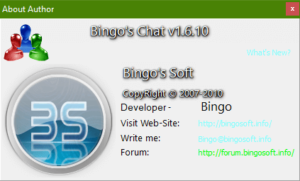 Bingo's Chat forum 