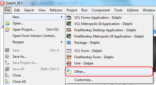 Пример создания DLL в Delphi XE3