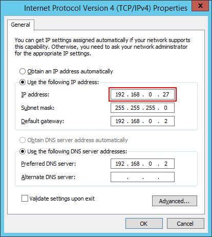 Просмотр собственного IP-адреса