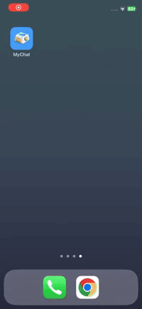 Оповещения для MyChat на iOS