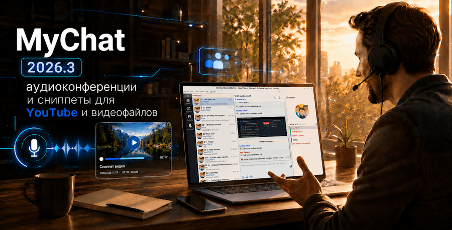 Голосовые конференции MyChat