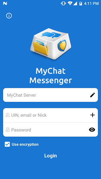 Encryption in MyChat for Android