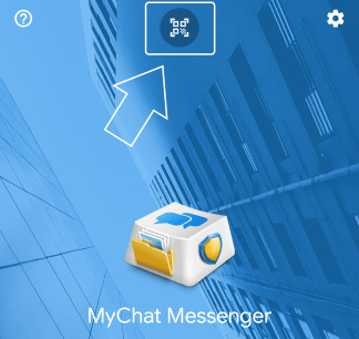 Сканер QR коду в MyChat для Android