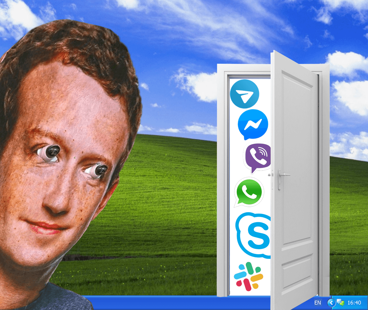 Zuck and messengers